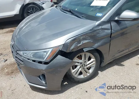 2019 Hyundai Elantra Sel from USA, damaged, VIN 5NPD84LF1KH428490